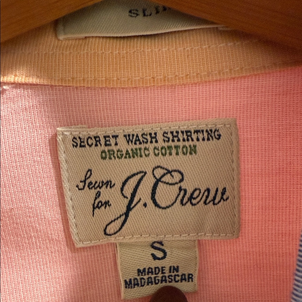 J. Crew Multicolor Patchwork Button Down Shirt - image 2